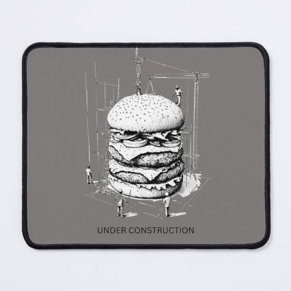 Item preview, Giant Burger Under Construction designed and sold by MADAMENOMAD.