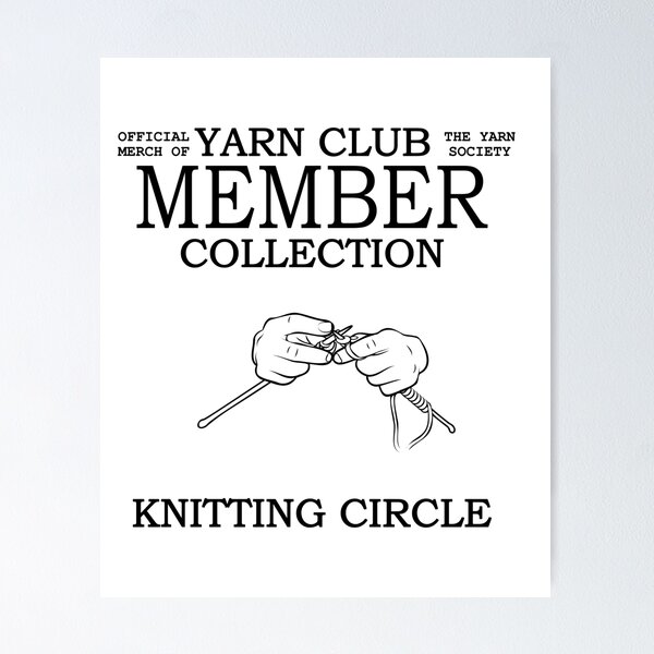 Item preview, Yarn Club Member Collection Knitting Design designed and sold by MimsTees.