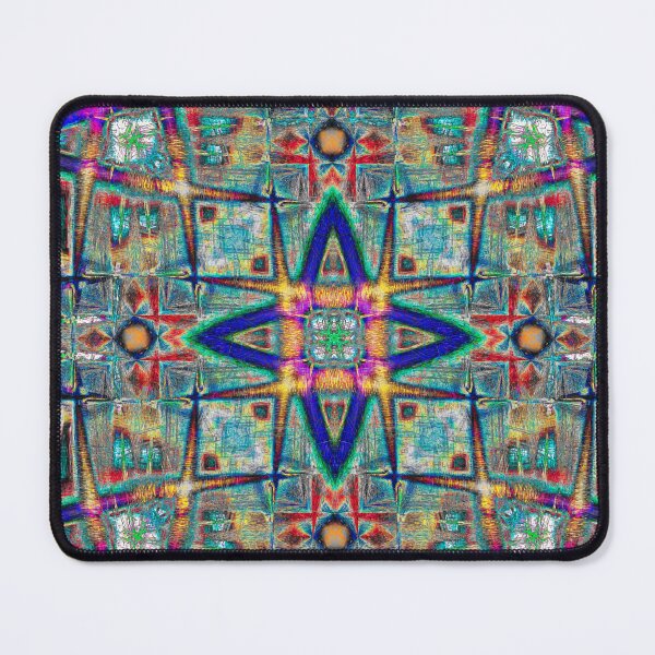Item preview, Star Nexus – Neon Geometric Mandala designed and sold by JWJ Photographs.