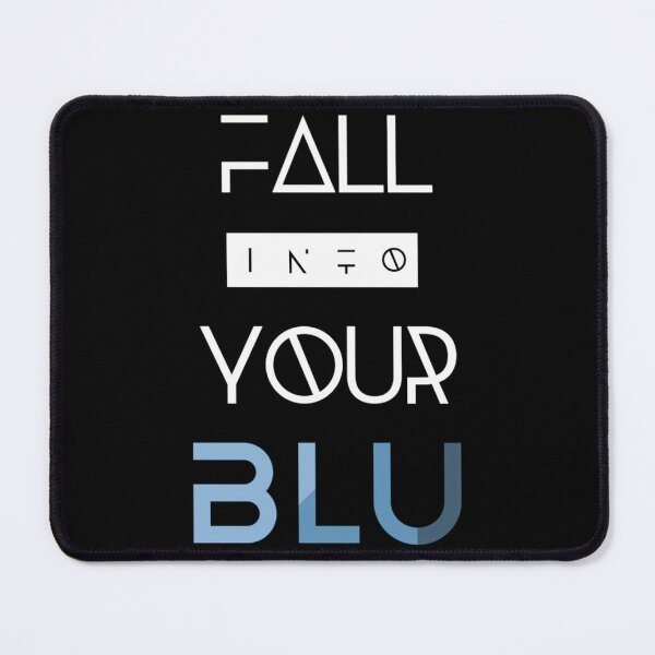 Item preview, BLU White Text  	 designed and sold by qemwhgxwwqh92.