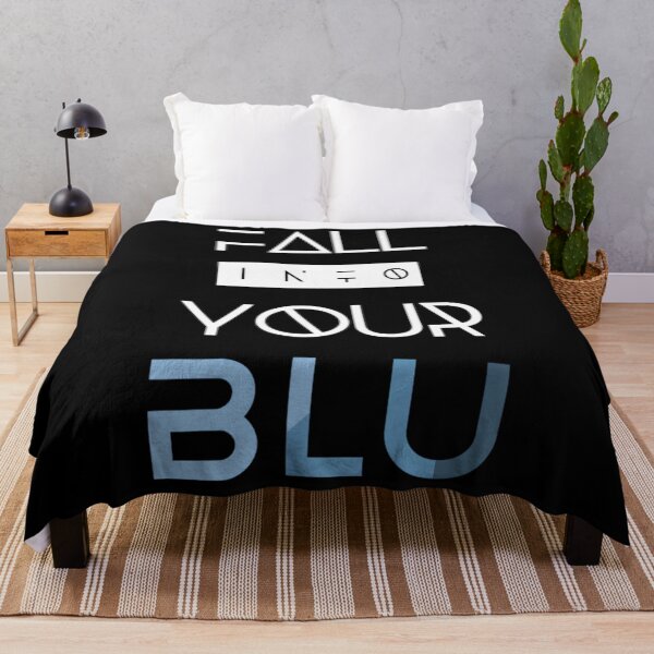 Item preview, BLU White Text  	 designed and sold by qemwhgxwwqh92.