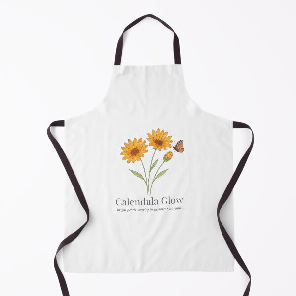 Item preview, Calendula Glow – Botanical Illustration designed and sold by Sc8pe Studio.