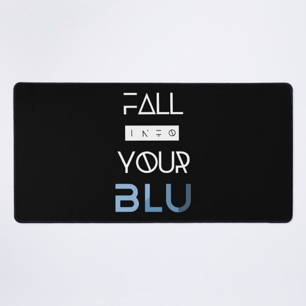 Item preview, BLU White Text  	 designed and sold by qemwhgxwwqh92.