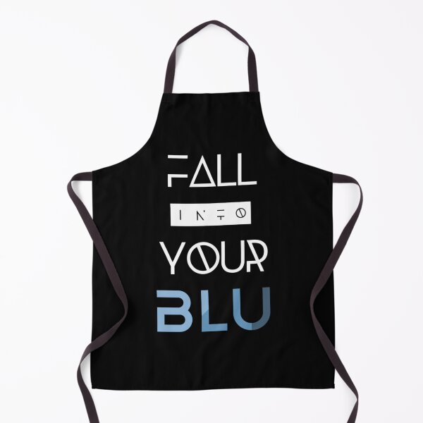 Item preview, BLU White Text  	 designed and sold by qemwhgxwwqh92.