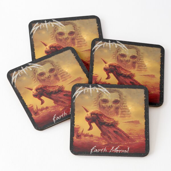 Item preview, Satan Nwobhm - Álbum Earth Infernal 2022 designed and sold by DONEZIOU.