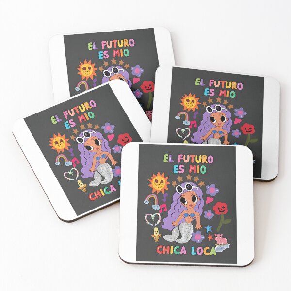 Item preview, El Futuro Es Mio – Chica Loca Cute Mermaid Empowerment Design designed and sold by GraceStokesa.