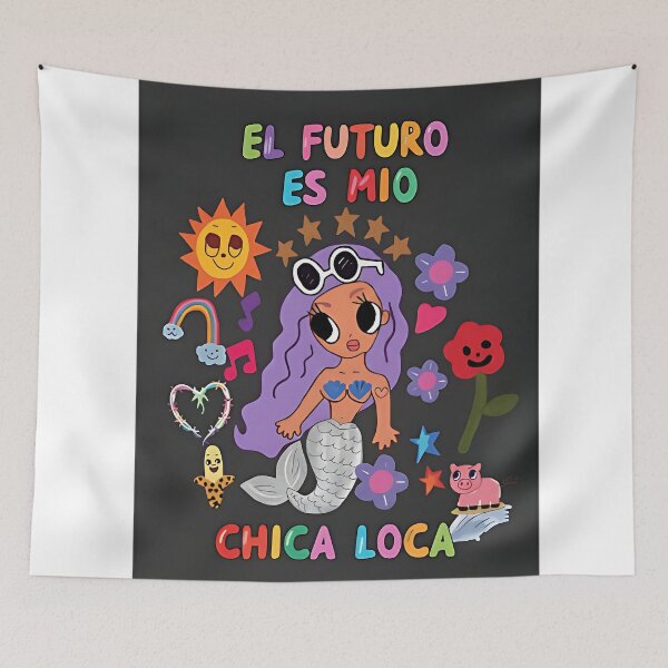 Item preview, El Futuro Es Mio – Chica Loca Cute Mermaid Empowerment Design designed and sold by GraceStokesa.