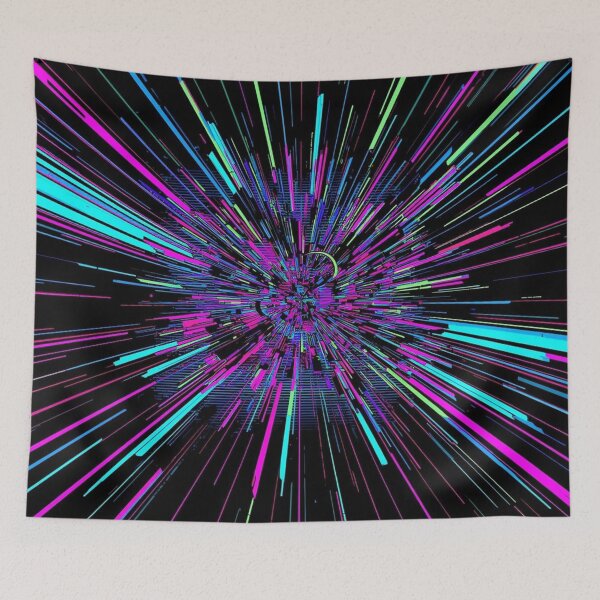 Item preview, Fragmented Neon Dreams – Futuristic Glitch Design designed and sold by EpicGear085.