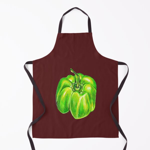 Item preview, Fresh Green Pepper designed and sold by CosmicNectarArt.
