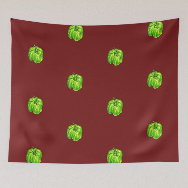 Item preview, Fresh Green Pepper designed and sold by CosmicNectarArt.