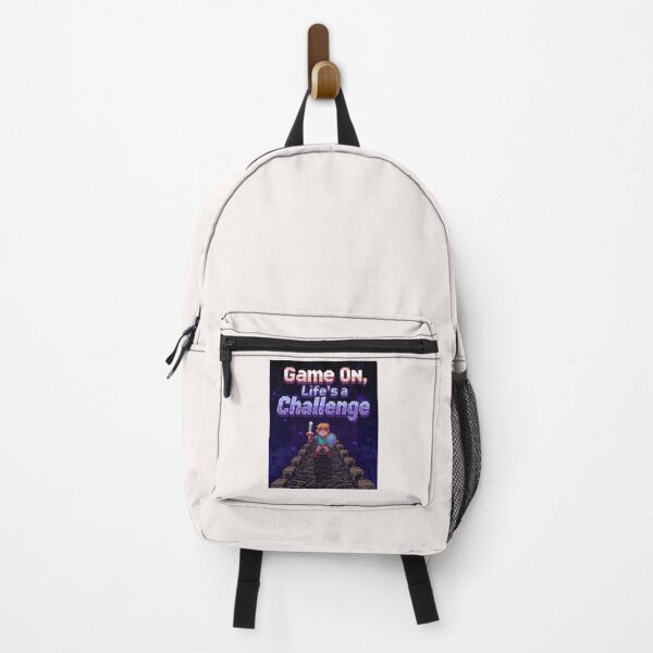 Item preview, Game On, Life's a Challenge - Retro Pixel Art Gaming Poster designed and sold by FestivityFinds.