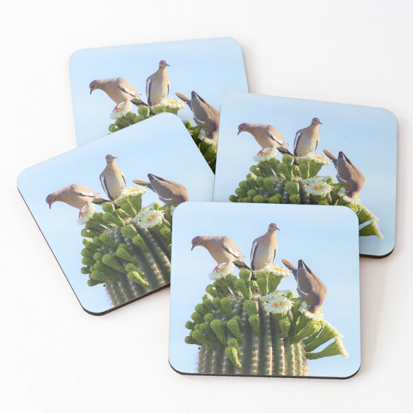 Item preview, Three Friends On A Saguaro Cactus designed and sold by simonjayphotos.