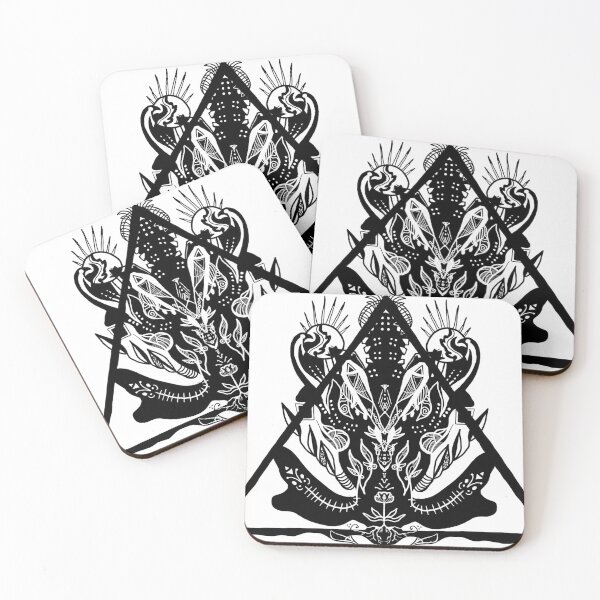 Item preview, Symmetrical Black and White, Triangulation designed and sold by Carlietown.