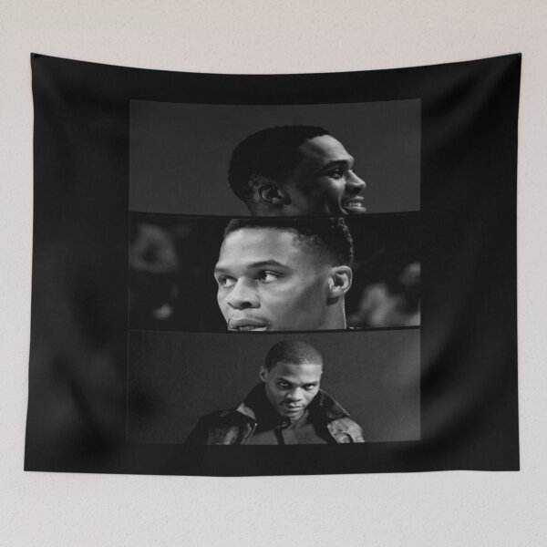 Item preview, College potrait Russell Westbrook designed and sold by LuraMohr01.