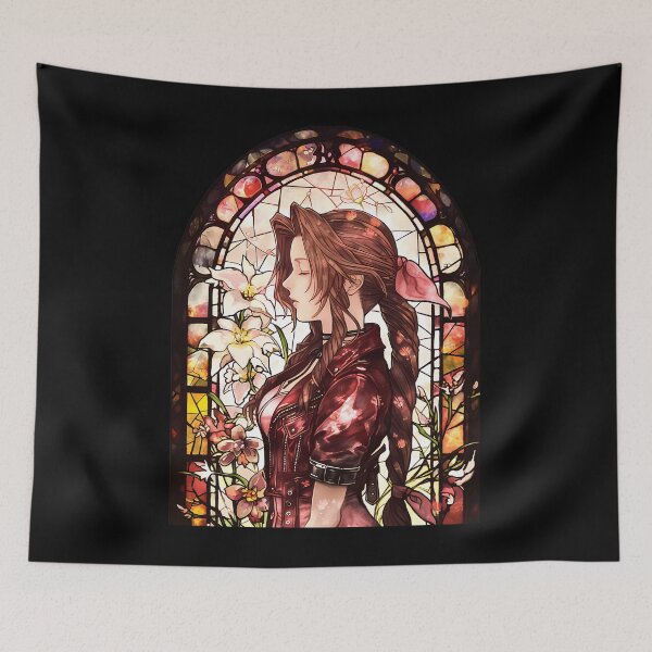 Item preview, Stained Glass Aerith designed and sold by KelseyBernal.