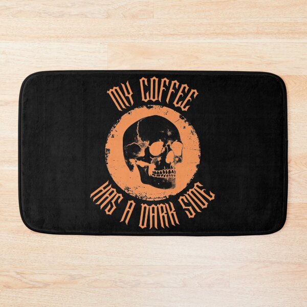 Item preview, My Coffee Has a Dark Side Gothic Skull Coffee Lover Design designed and sold by TheTrendsDesk.
