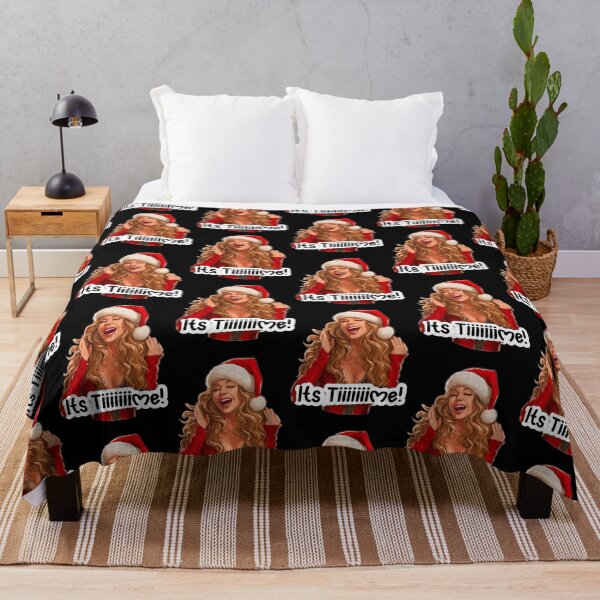 Item preview, Mariah Carey Sticker Mariah Carey Its Time Mariah Carey Gift Christmas Song It'S Time Tiktok Trend Sticker Laptop Sticker Christmas designed and sold by shopajmadeit.