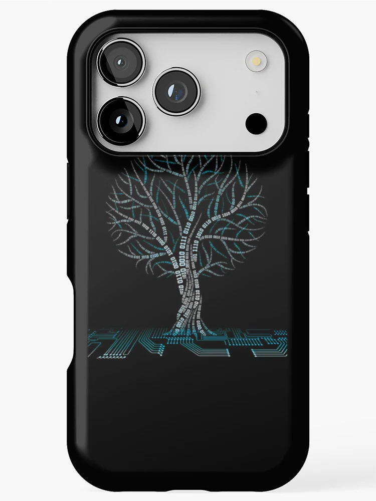 Thumbnail 1 of 4, iPhone Case, Cool Binary Tree Coding Computer Science designed and sold by JoshShipmann.