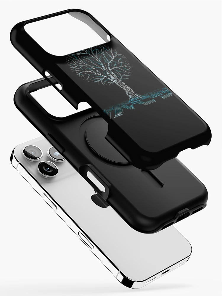 Thumbnail 2 of 4, iPhone Case, Cool Binary Tree Coding Computer Science designed and sold by JoshShipmann.