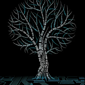 Artwork thumbnail, Cool Binary Tree Coding Computer Science by JoshShipmann