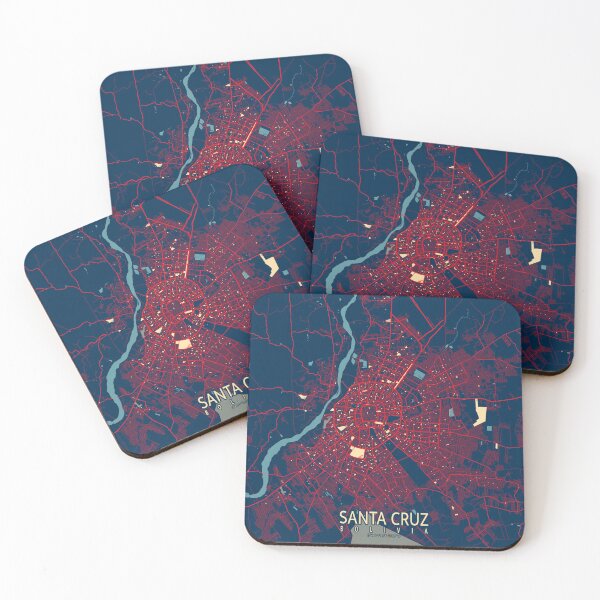 Item preview, Santa Cruz de la Sierra City Map of Bolivia - Hope designed and sold by deMAP.