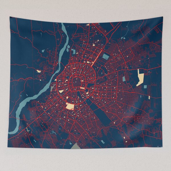 Item preview, Santa Cruz de la Sierra City Map of Bolivia - Hope designed and sold by deMAP.