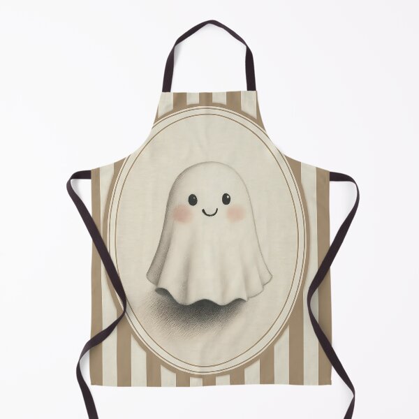 Item preview, Cute Ghost Art, Kawaii Halloween Decor, Neutral Nursery, Spooky Season designed and sold by shopcanva.