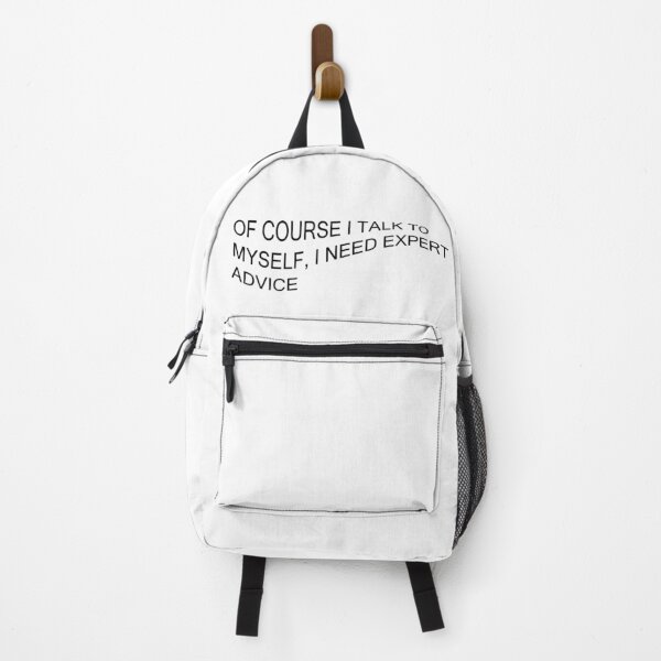 Item preview, Of Course I Talk To Myself – Funny Quote designed and sold by CleanQuotes.