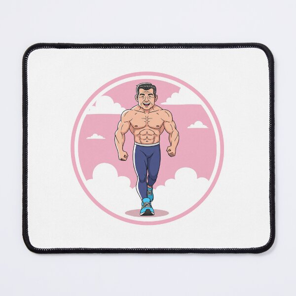 Item preview, Muscular Dad Running Jogging designed and sold by muscledaddies.