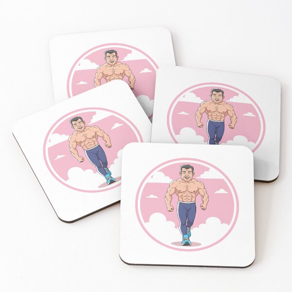 Item preview, Muscular Dad Running Jogging designed and sold by muscledaddies.