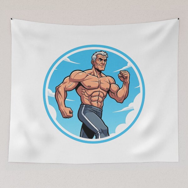 Item preview, Strong Gym Dad Running Jogging designed and sold by muscledaddies.