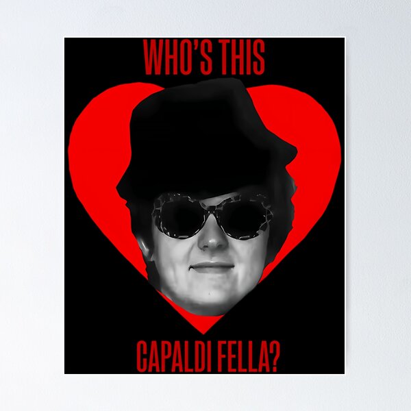 Item preview, Whos This Capaldi Fella designed and sold by ReneRibeiro.