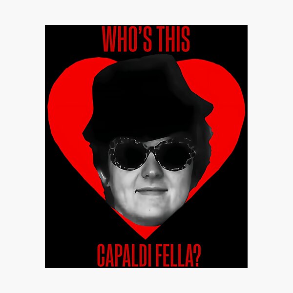 Item preview, Whos This Capaldi Fella designed and sold by ReneRibeiro.