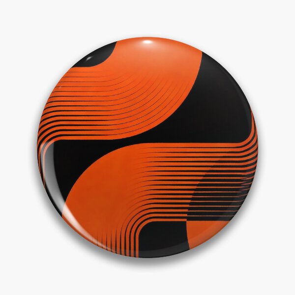 Item preview, Retro-Futuristic Orange Flow designed and sold by zzz888.