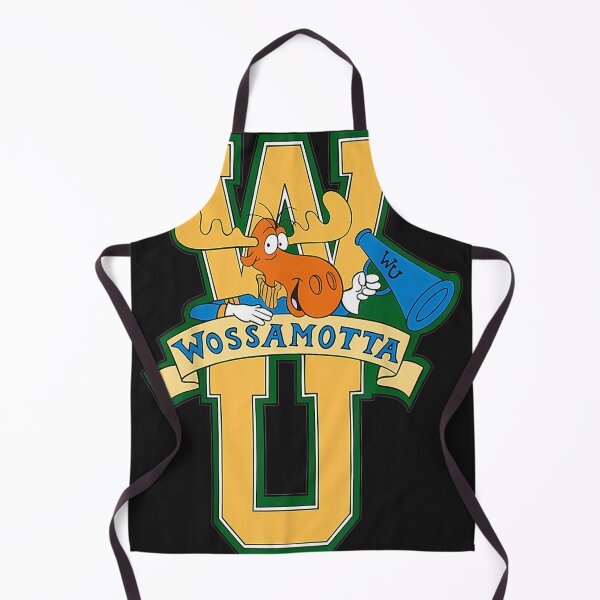 Item preview, Rocky And Bullwinkle Wossamotta U Logo Graphic designed and sold by WilliamBarth8.