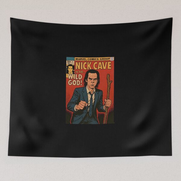 Item preview, Nick Cave is a Wild God Classic T-Shirt designed and sold by adelepaqi.