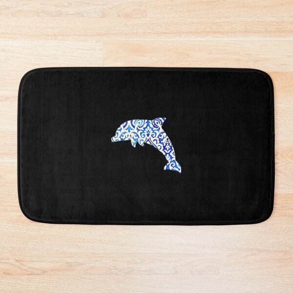 Item preview, Blue And White Dolphin 	 	 designed and sold by qemwhgxwwqh92.