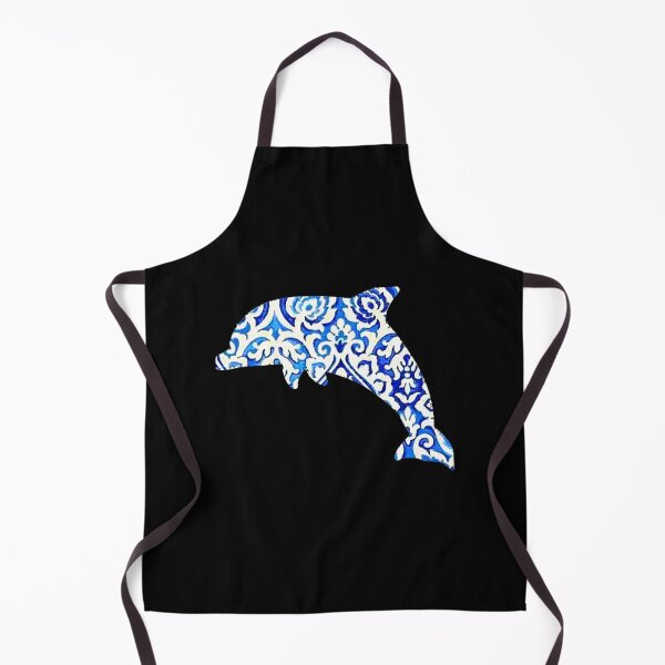 Item preview, Blue And White Dolphin designed and sold by qemwhgxwwqh92.