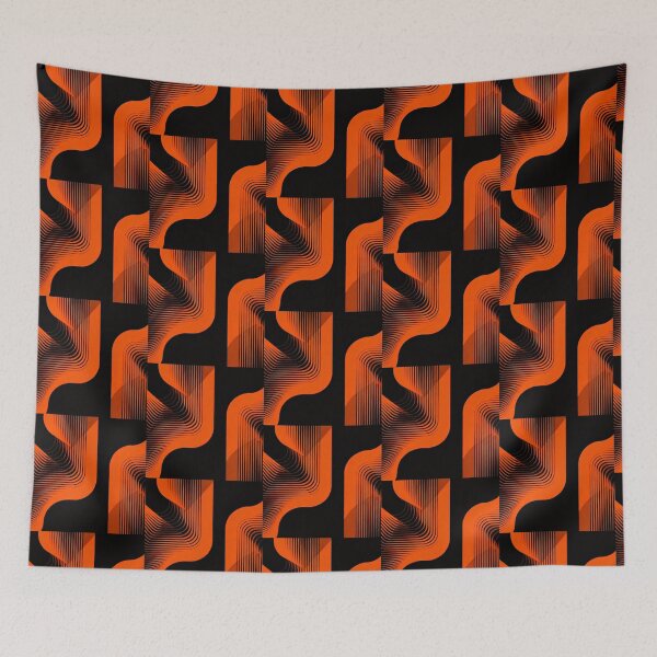 Item preview, Orange Kinetic Pathways designed and sold by zzz888.