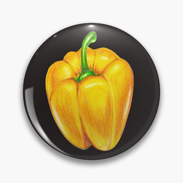 Item preview, Golden Harvest Pepper designed and sold by CosmicNectarArt.