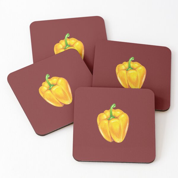 Item preview, Golden Harvest Pepper designed and sold by CosmicNectarArt.