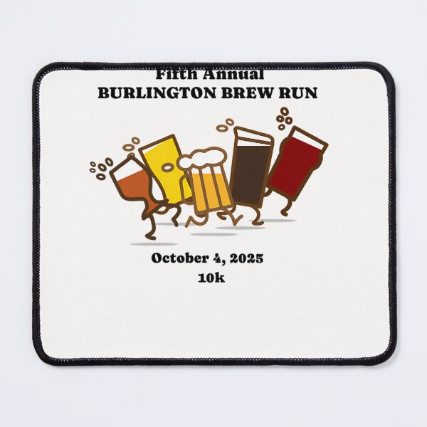 Artikelvorschau, Burlington Brew Run 2025 entworfen und verkauft von WhitsellLesslie.