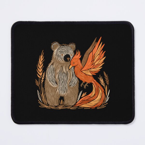 Item preview, Bear And Phoenix designed and sold by Pastiesstore61.
