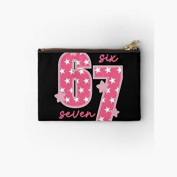 Item preview, 67 Six Seven Pink Stars Birthday Graphic designed and sold by Janetaq65.