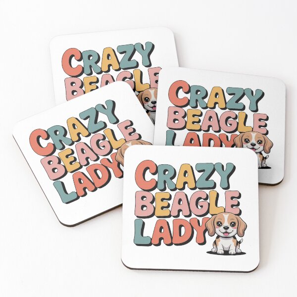 Item preview, Crazy Beagle Lady designed and sold by graphic-genie.