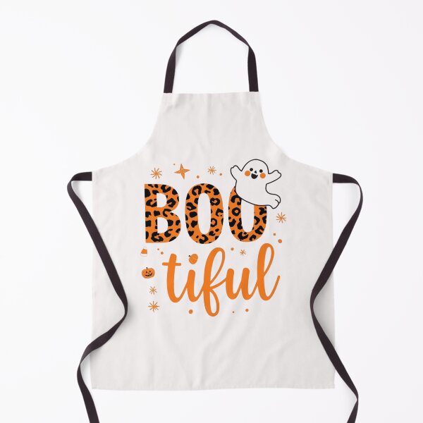 Item preview, Boo-tiful Cute Ghost Leopard Print Halloween T-Shirt designed and sold by FestivityFinds.