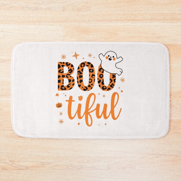 Item preview, Boo-tiful Cute Ghost Leopard Print Halloween T-Shirt designed and sold by FestivityFinds.