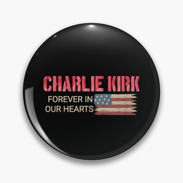 Item preview, Charlie Kirk forever in our hearts USA designed and sold by MononokeArts.