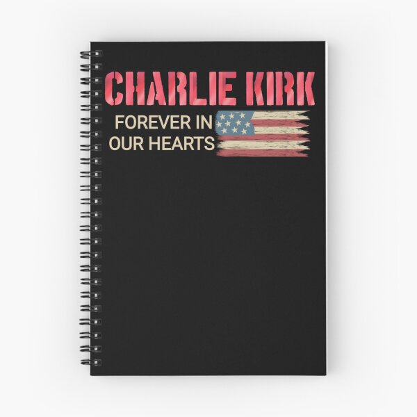Item preview, Charlie Kirk forever in our hearts USA designed and sold by MononokeArts.
