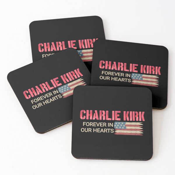 Item preview, Charlie Kirk forever in our hearts USA designed and sold by MononokeArts.